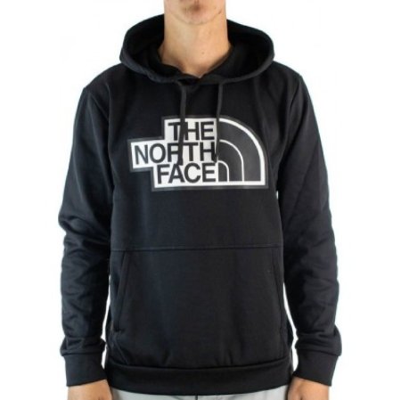 The North Face Men's Exploration Fleece Pullover Hoodie - تيشيرت ذا نورث فيس اكسبلوريشن فليس هودي للرجال لون أسود